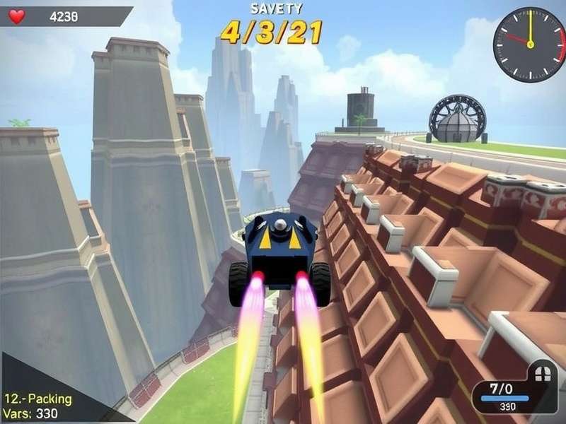 Daybreak Racer Gameplay Screenshot